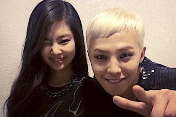 G-Dragon из BIGBANG и Дженни из BLACKPINK встречаются
