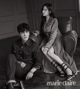 Ким Чжон Хён и Сохен в фотосессиии для Marie Claire  August 2018