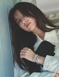 Фотосессия  Хан Хё Чжу  для Harper's Bazaar September 2018