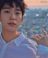 Чжинён из GOT7   для журнала Grazia July 2018